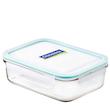 ظرف گلس لاک مستطیل کلاسیک واشر فیروزه ای (RP-532-MCRB200)