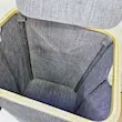 سبد رخت چرک پارچه ای با فریم بامبو کد ۲۱۰۷