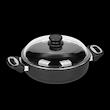 نیم قابلمه سایز 26x8 سری 11 تیتانیوم دایموند 08126SKK 