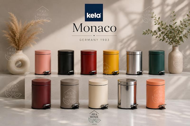 سطل زباله ۳ لیتر کلا kela مدل Monaco کد ۲۰۵۲۵