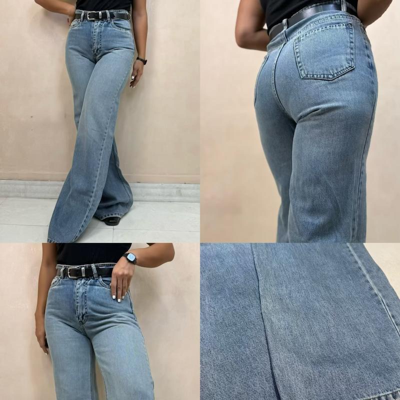 شلوار جین فلر بگ