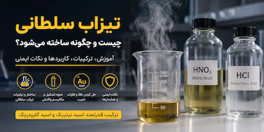تیزاب سلطانی چیست؟ آموزش ساخت و تهیه مواد لازم