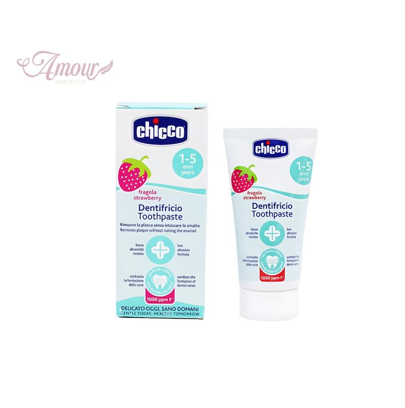 خمیر دندان کودک  میوه ای چیکو Chiccoمناسب6ماه