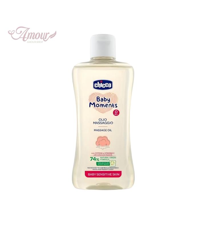 روغن ماساژ کودک ویتامینه 74%چیکو Chicco/حجم 200 میل