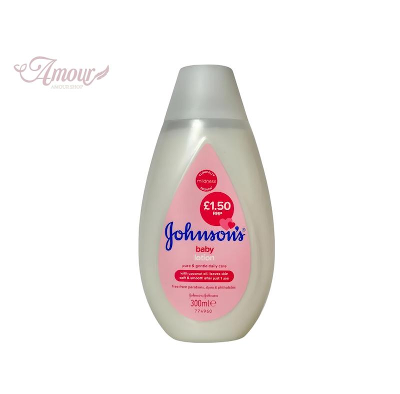 لوسیون بدن کودک حاوی عصاره نارگیل/حجم 300 میل جانسون Johnson baby lotion