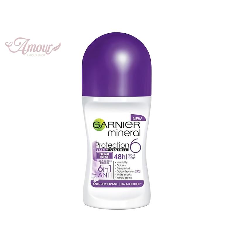 مام زیربغل شد تعریق گارنیرGarnier مدل Protection6 /حجم50میل