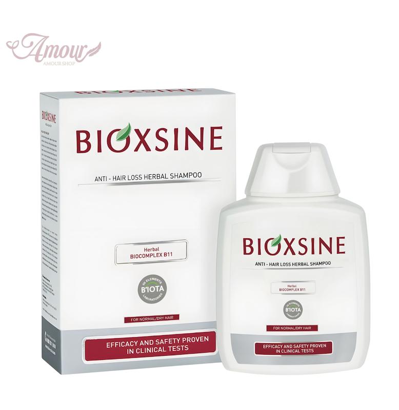 شامپو بیوکسین BIOXCIN سفید برای موی خشک و نرمال سری کلاسیک/ حجم 300 میل
