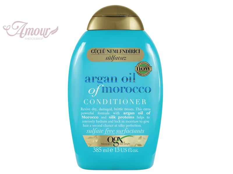 شامپو او جی ایکس OGX آرگان ترمیم کننده مدل Renewing + Argan Oil Of Morocco حجم 385 میل