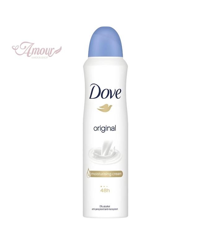 اسپری دئودورانت داو Dove زنانه مدل Original /حجم 250 میل