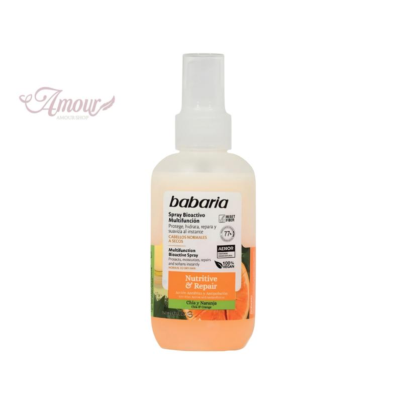 اسپری مغذی و ترمیم کننده باباریا babaria مدل Nutritive &Repair/  حجم 150 میل