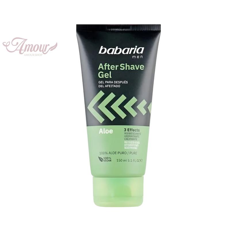 ژل افترشیو سه کاره باباریا Babaria حاوی عصاره آلوئه ورا/حجم 150 میل