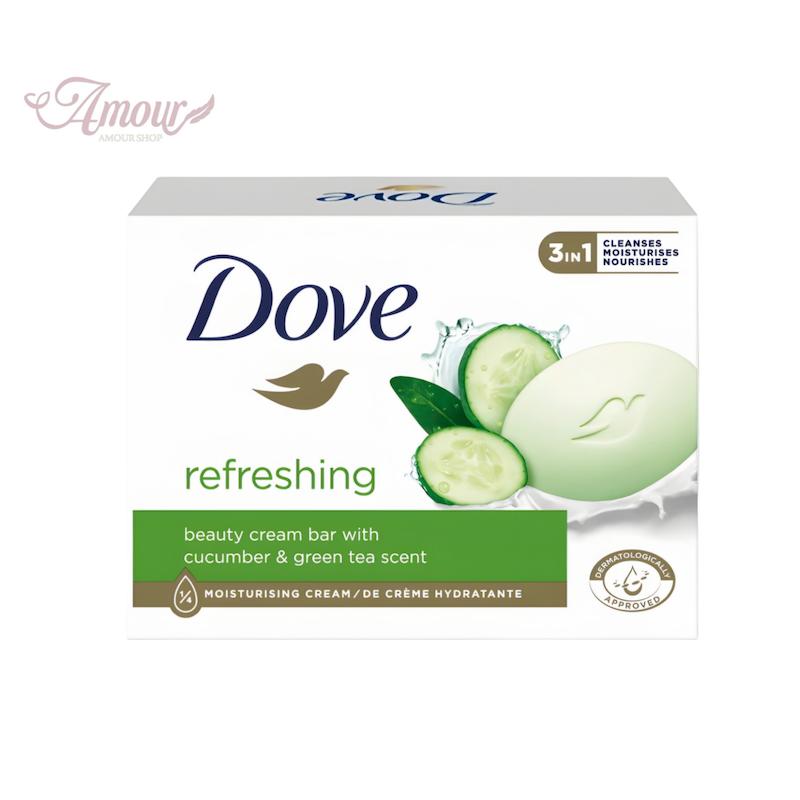 صابون داو خیار مدل Fresh touch مناسب برای جوش /حجم90 گرم