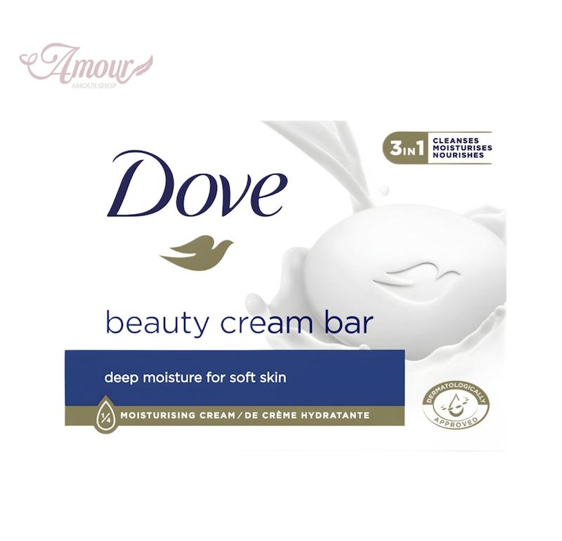 صابون داو سفید کننده مدل dove white برای لک صورت /حجم 90 گرم 