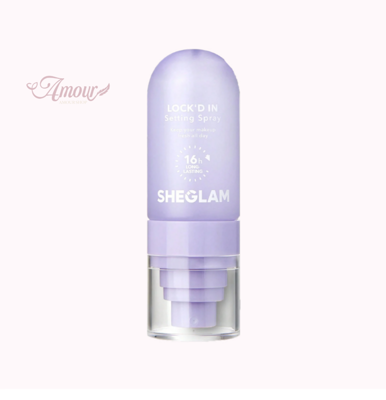 اسپری فیکس بنفش شیگلم مدل Lock’d In Setting Spray