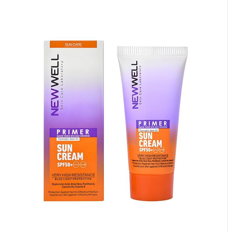 کرم ضد آفتاب و پرایمر SPF+50 نیوول 