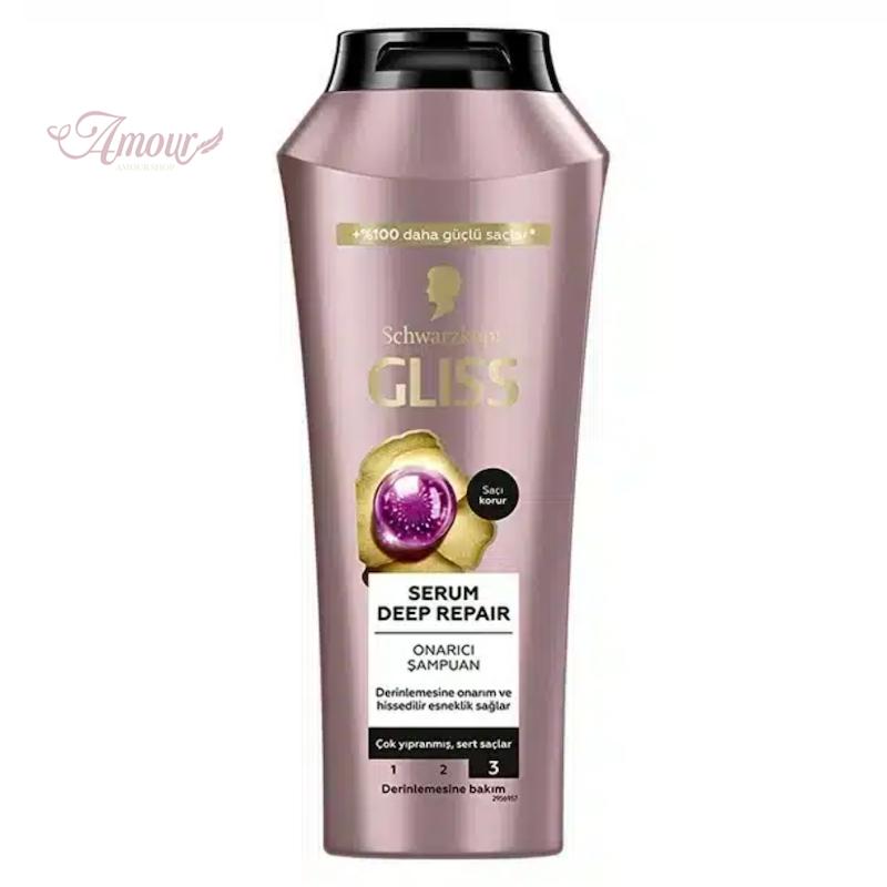 شامپو ترمیم کننده عمیق گلیس مدل Deep Repair / حجم 500 میل