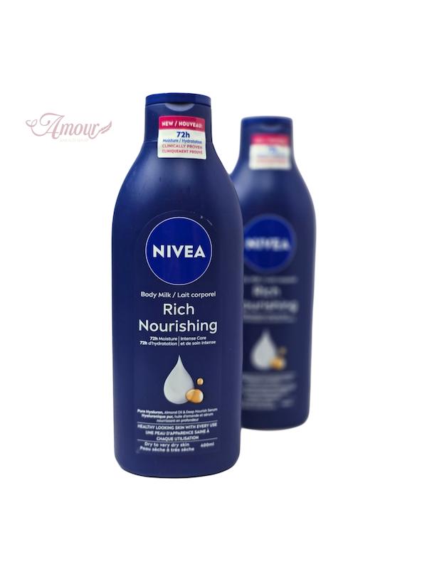 لوسیون شیر بدن آبرسان و مغذی نیوآ Rich Nourishing/حجم400میل