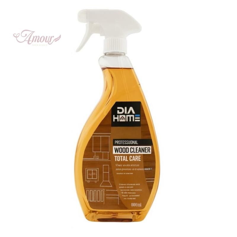 اسپری تمیزکننده سطوح چوبی Diahome /پاک‌کننده و براق‌کننده حرفه‌ای مبلمان و کابینت/حجم ۸۰۰ میل