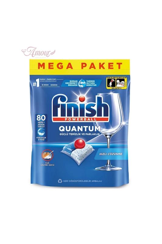 قرص ماشین ظرفشویی فینیش مدل Quantum / بسته 80 عددی