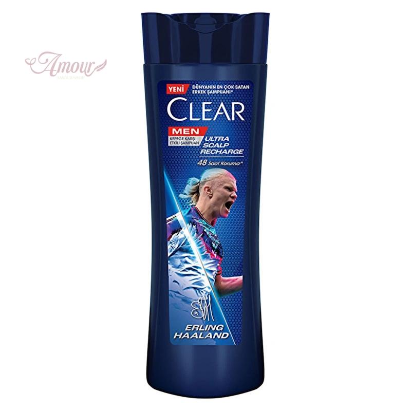شامپو مردانه ضدشوره و پاکسازی کف سر کلیر Clear مدل Ultra Scalp Recharge /حجم 350 میل