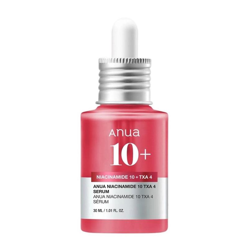 سرم ضد لک نیاسینامید 10% + ترانگزامیک اسید 4% آنوا Anua مدل 10+/حجم 30 میل