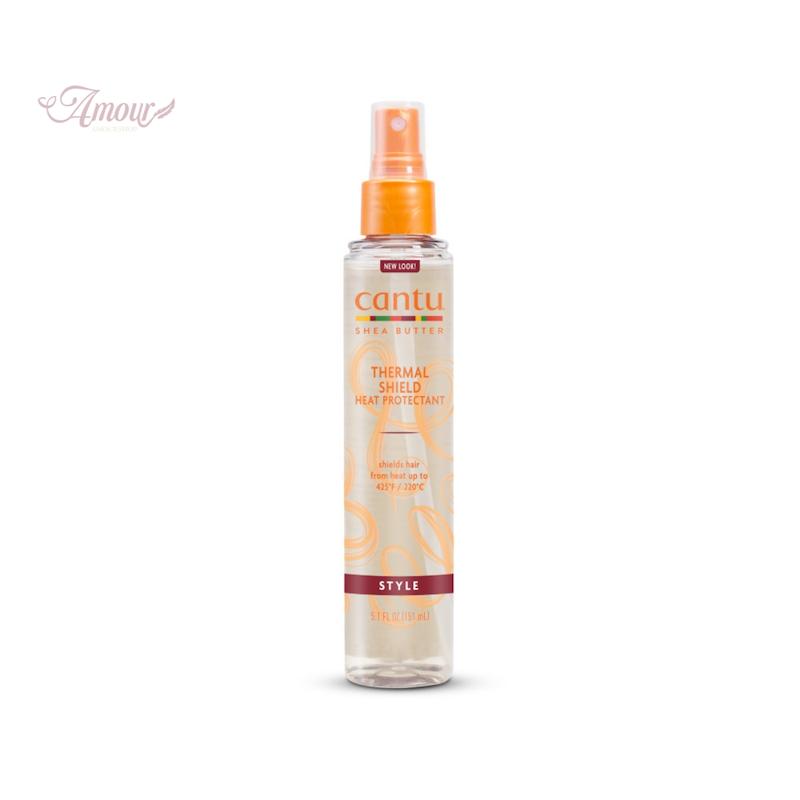 اسپری ضد حرارت کنتو Cantu مو های فر Cantu Thermal Shield Heat Protectanحجم 121 میل
