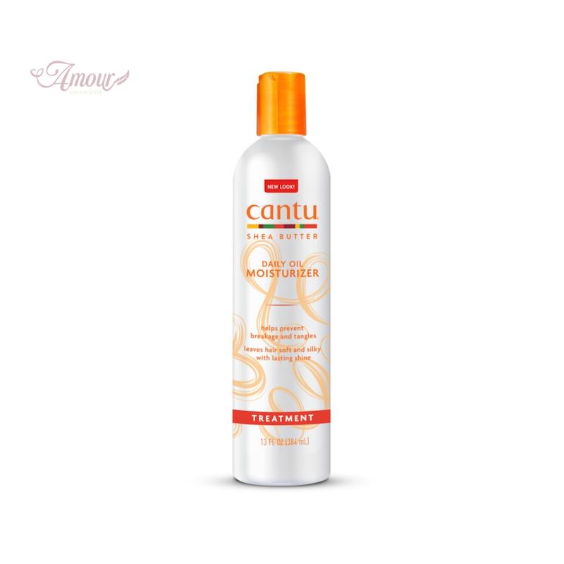 روغن موی نرم‌کننده روزانه کنتو حاوی شی باتر، آبرسان قوی و ضد وز/ 384 میل Cantu Shea Butter Daily Oil Moisturizer