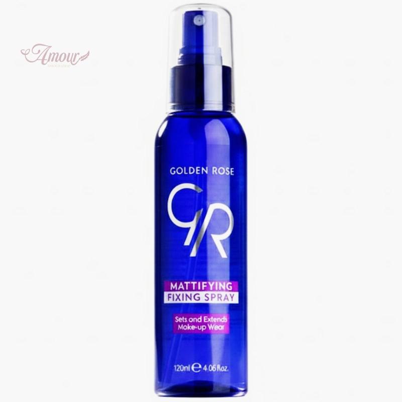 اسپری فیکساتور مات کننده گلدن رز/حجم 120 میل