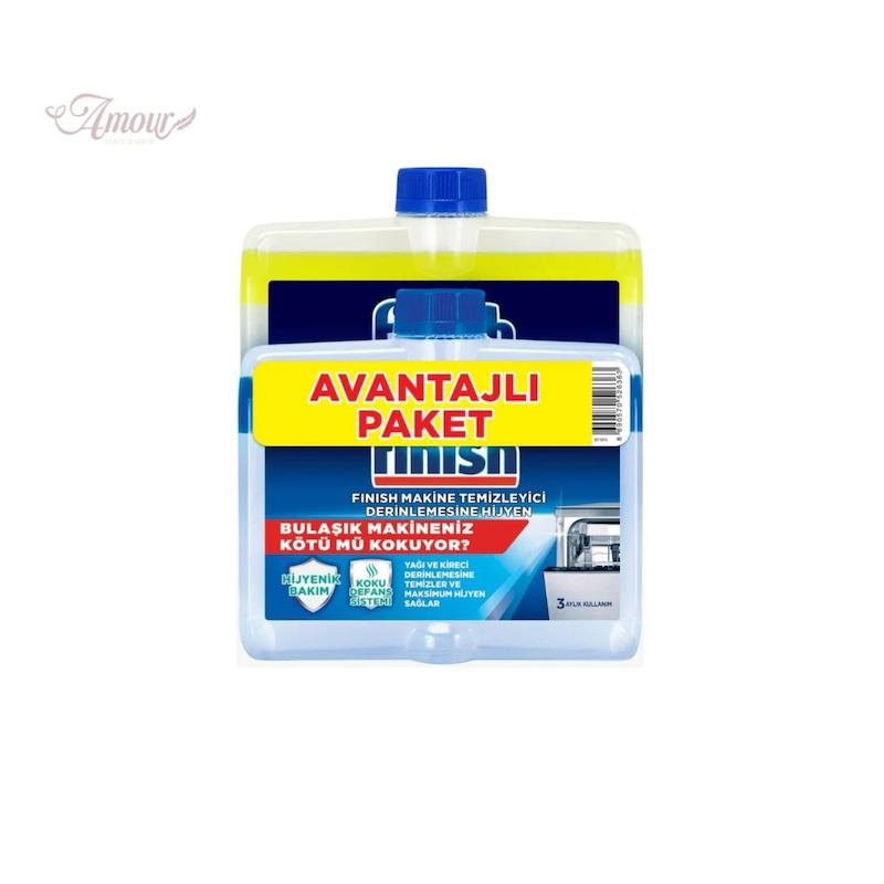 جرم گیر ماشین ظرفشویی فینیش پک ۲ عددی/حجم 250میل