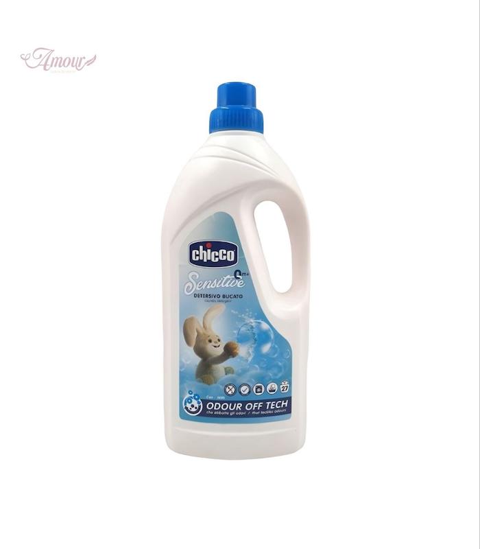 مایع لباس شویی کودک چیکو حجم 1.5 لیتر سری ODOUR OFF TECH