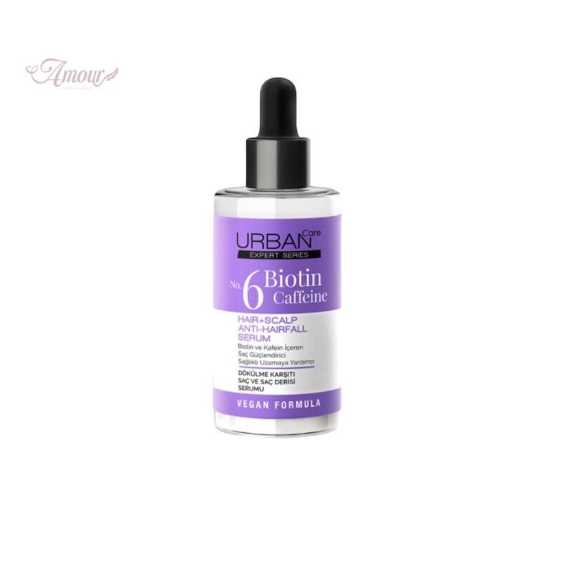 سرم ضد ریزش اوربان کر ANTI-HAIRFALL حاوی بیوتین و کافئین /حجم۵۰میل
