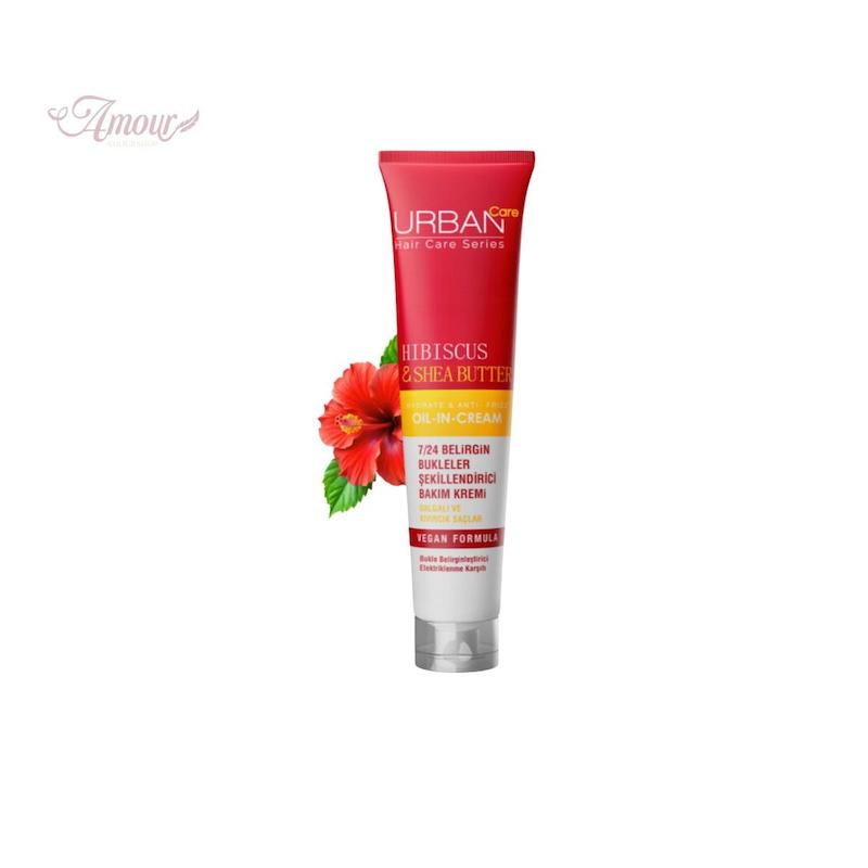 کرم مو بعد حمام موهای فر اوربان کر Uraban Care حاوی شی باتر/حجم 175 میل