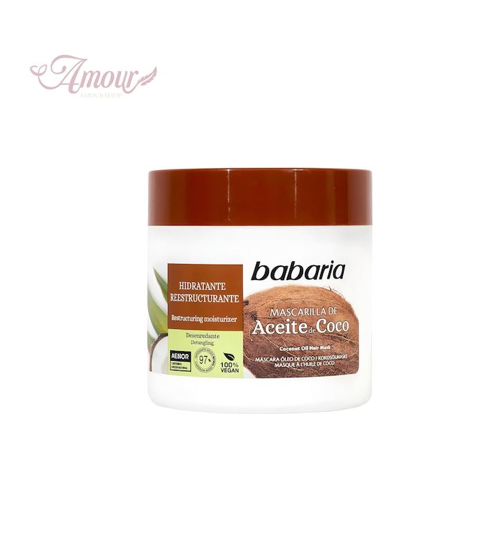 ماسک مو آبرسان و ترمیم کننده نارگیل باباریا