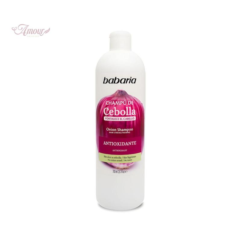 شامپو تقویت کننده و ترمیم کننده عصاره پیاز باباریا مدل Antioxidant/حجم 700 میل
