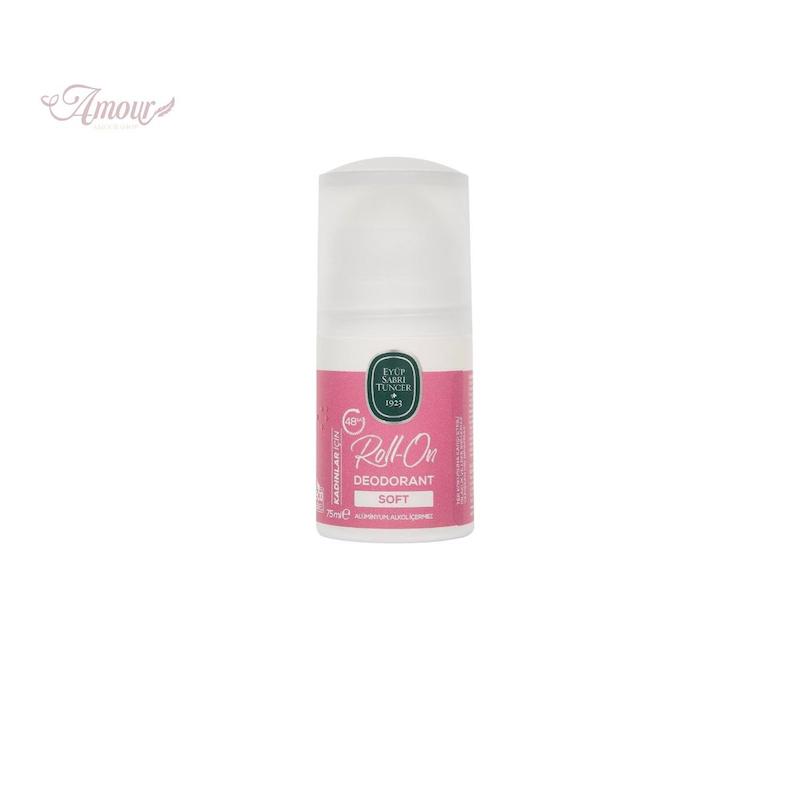 رول دئودرانت زنانه ایوب صبری محافظت 48 ساعته مدل سافت soft/ حجم 75 میل