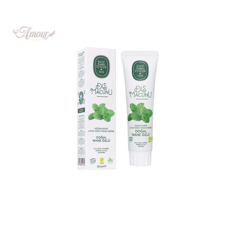 خمیر دندان نعنایی ایوب صبری Eyüp Sabri ضد پوسیدگی و طراوت بخش/ حجم 90 میل