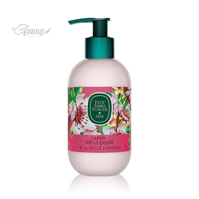 لوسیون بدن ایوب صبری Eyup Sabri رایحه شکوفه گیلاس/حجم 280 میل