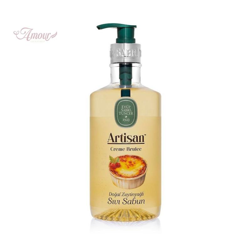 صابون مایع ایوب صبری Eyup Sabri مدل Artisan رایحه Creme brulee/ حجم 600 میل