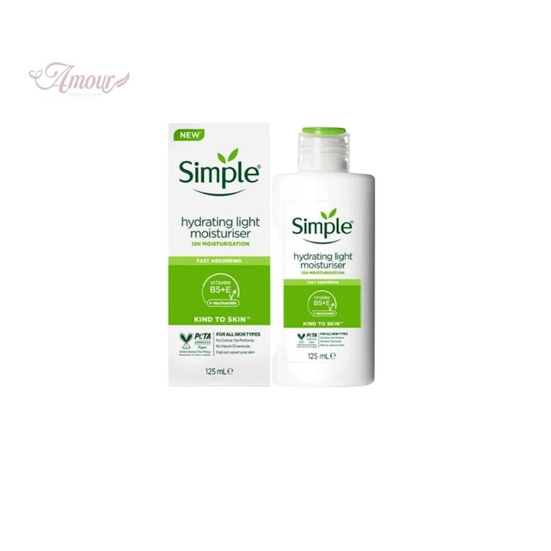 کرم آبرسان و مرطوب کننده لایت Light سیمپل/حجم 125 میل