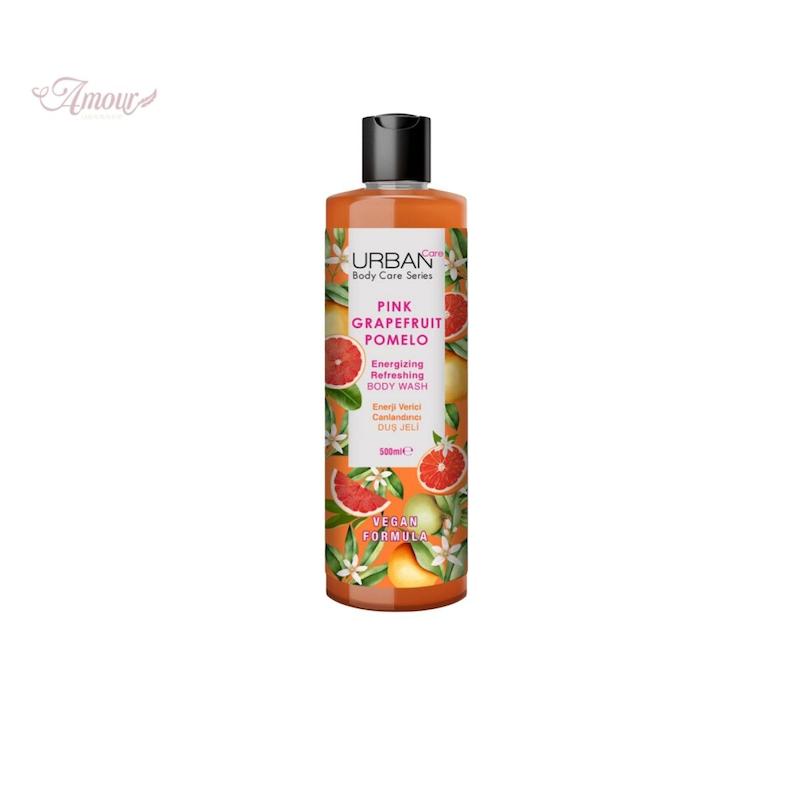 شامپو بدن شاداب کننده اوربان کر Urban Care رایحه گریپ فروت صورتی /حجم 750 میل