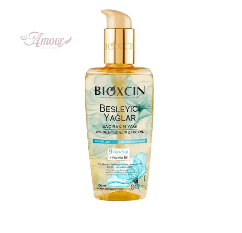 روغن مو 9 گیاه و ویتامین B5 بیوکسین BIOXCIN /حجم 150 میل