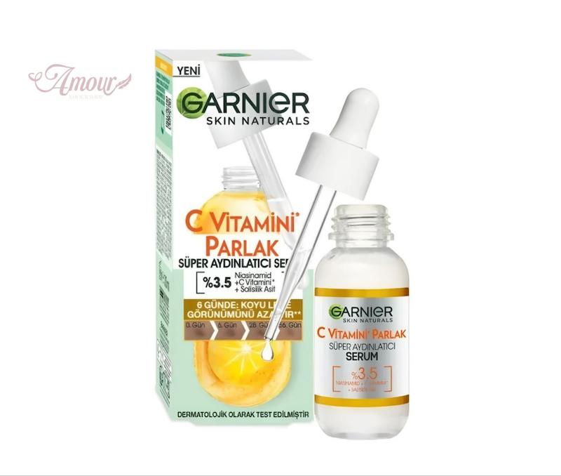 سرم ضد لک و روشن کننده ویتامین C گارنیر Garnier /حجم 30 میل