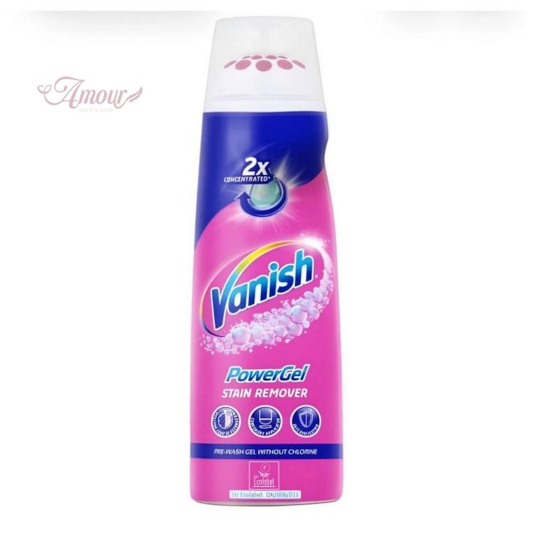 ژل لکه بر لباس ونیش Vanish مدل PowerGel Stain Remover /حجم 200 میل