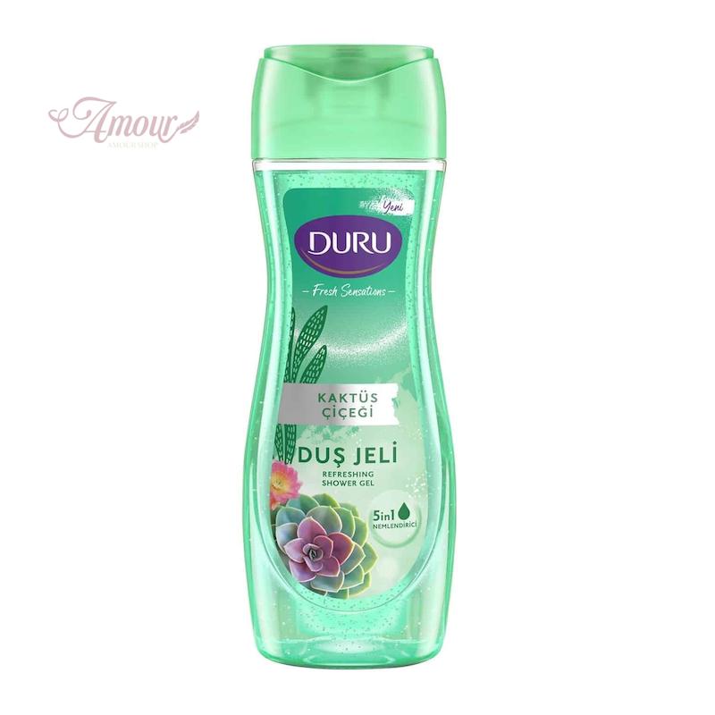 شامپو بدن دورو DURU‌ حاوی عصاره گل کاکتوس/حجم 450 میل