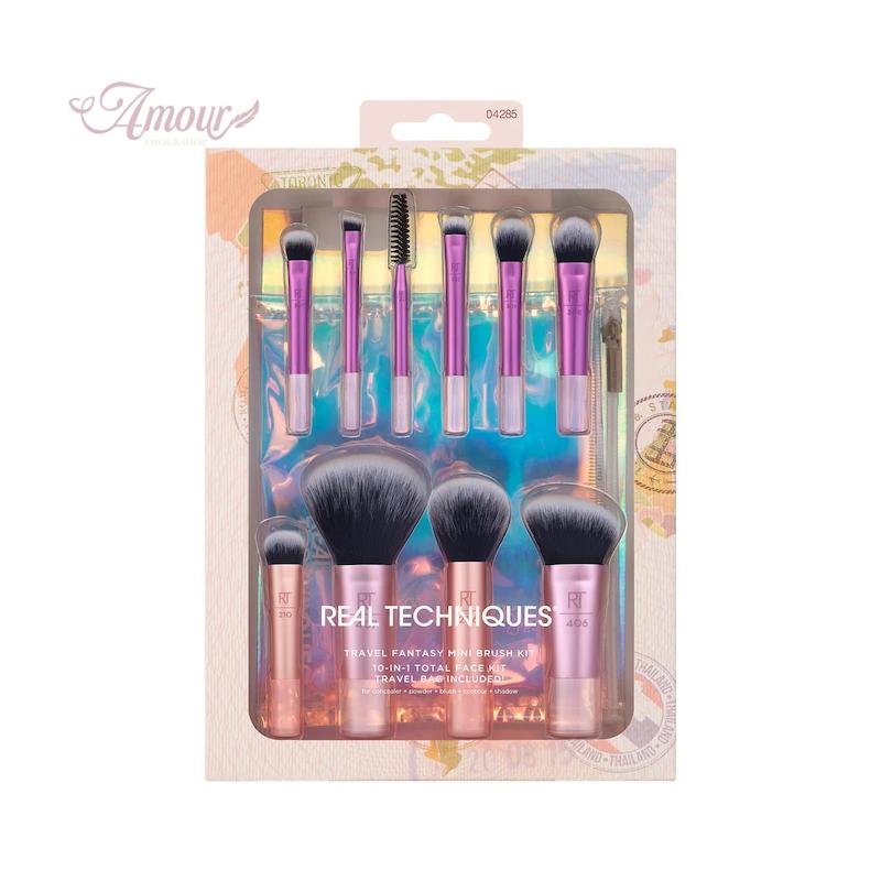 ست براش 10 عددی مینی ریل تکنیک مدل Travel Fantasy