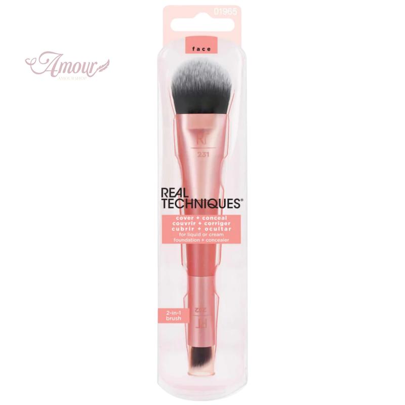 براش دو سر كرم پودر و كانسيلر ریل تکنیک