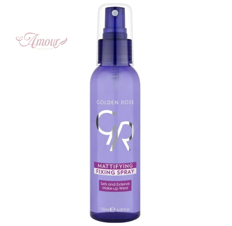 اسپری فیکس مات کننده گلدن رز/حجم 12 میل