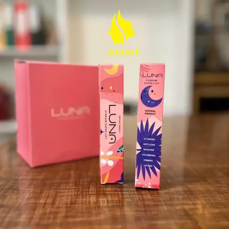 ژل ابرو سوپر لیفت لونا آلمان طرح جدید مدل ریملی luna