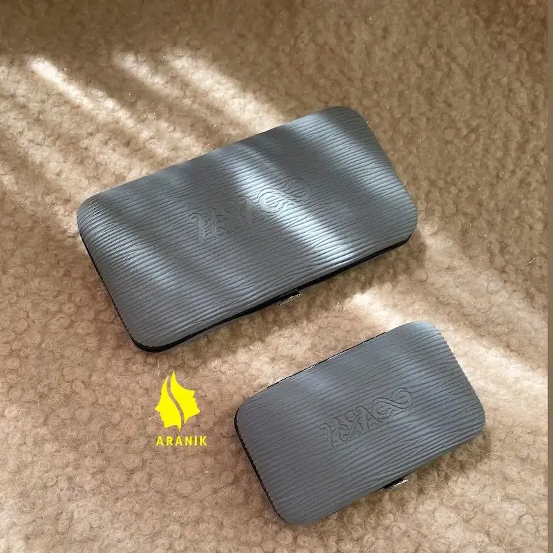 ست حرفه ای مانیکور و‌پدیکور HSA (رنگ آبی کمرنگ)