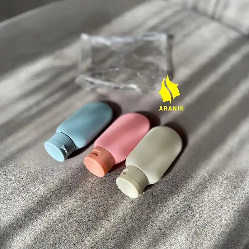 ست(پک) مسافرتی سه تکه سلیکونی